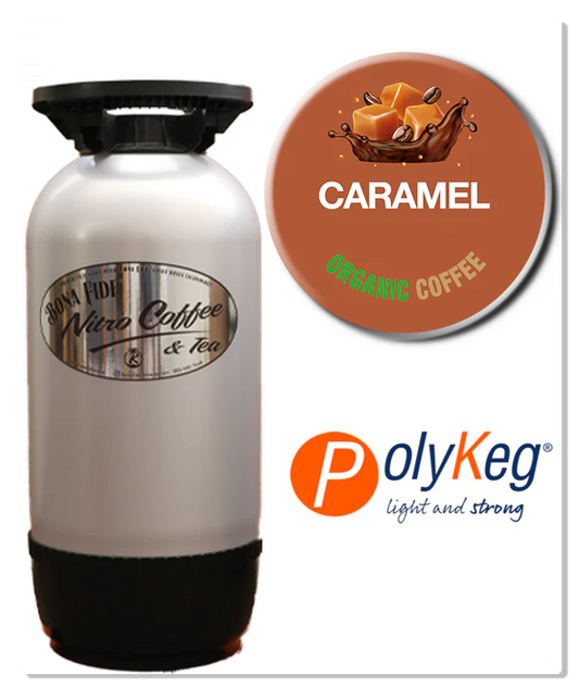 Organic Nitro Caramel Coffee BIK 5 Gal PolyKeg