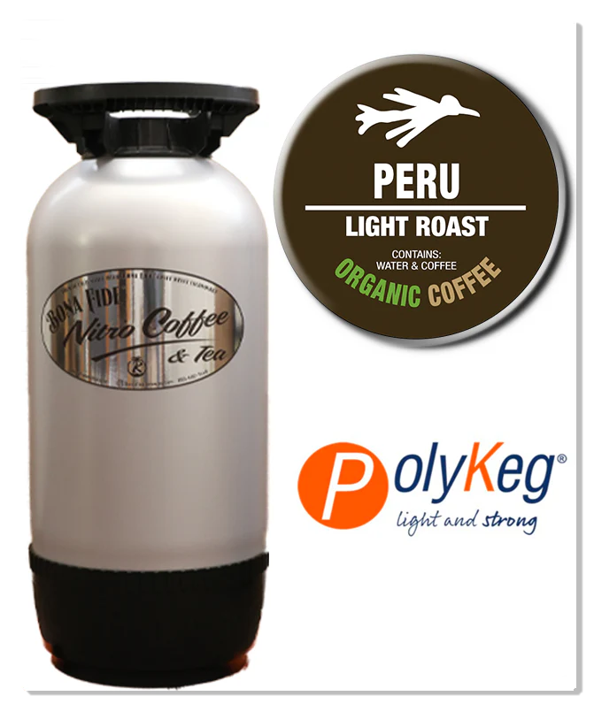 Organic Peru Nitro Coffee 5 Gal BIK Keg